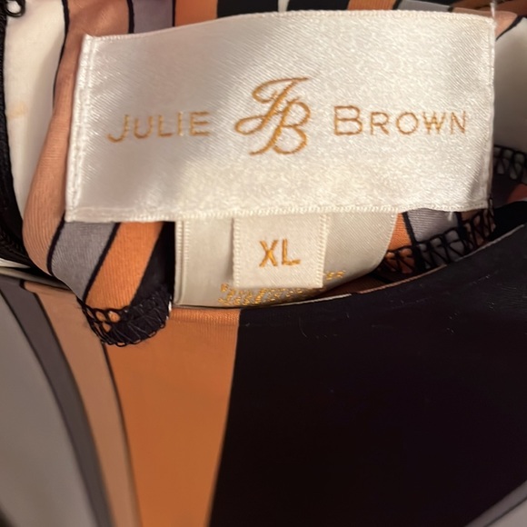 JB by Julie Brown mod geometric print dress - Picture 3 of 4